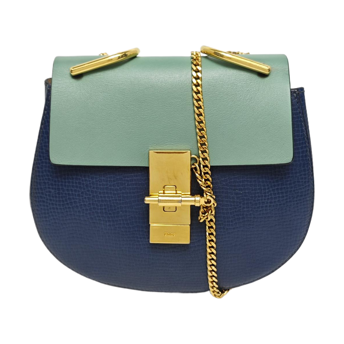 Drew Small Calfskin Blue