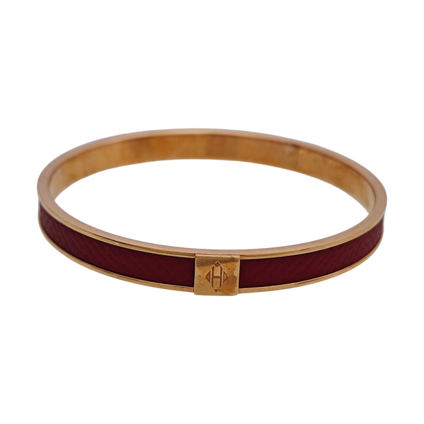 Metal Red Bangle