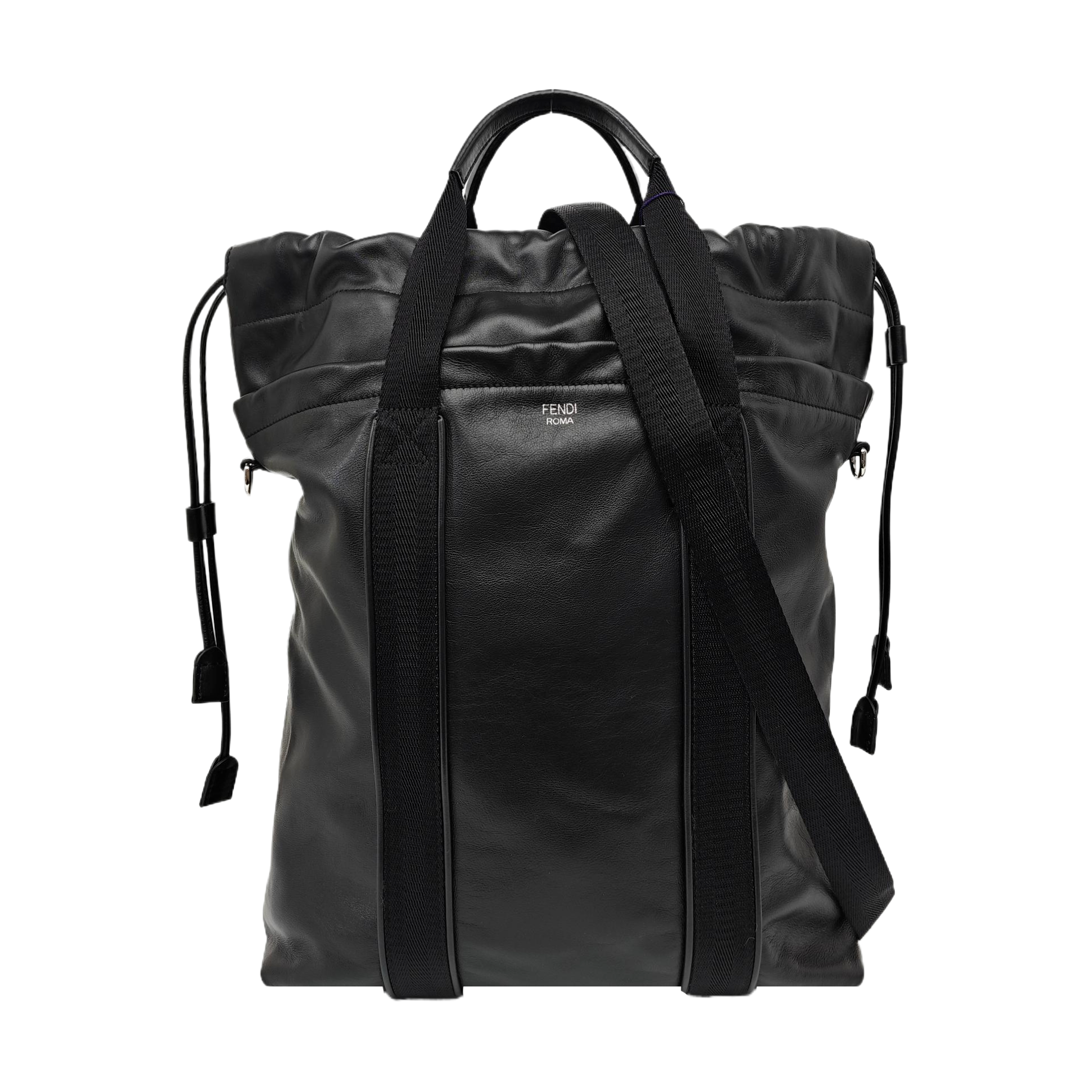 Calfskin Shoulder Bag Black