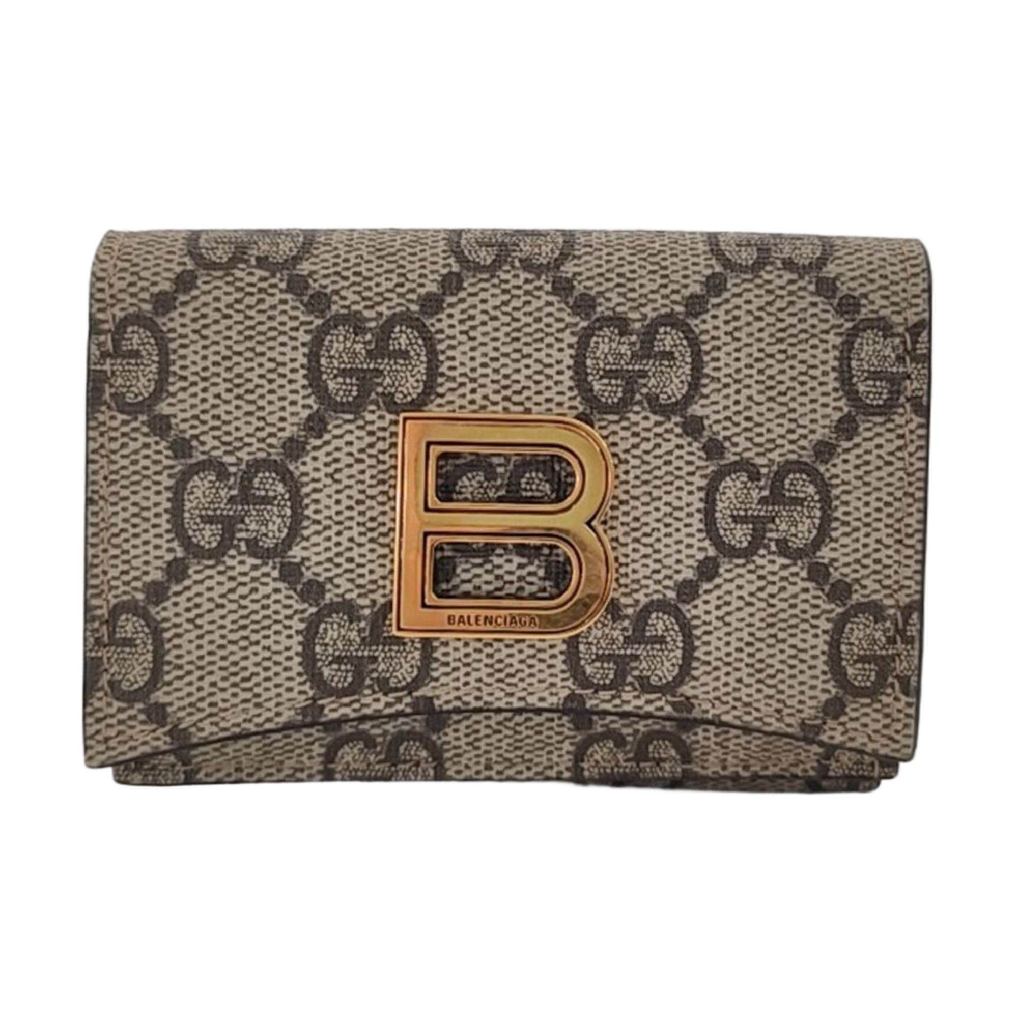 The Hacker Project Monogram Coated Canvas Beige