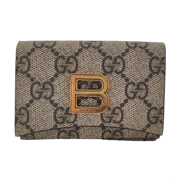 The Hacker Project Monogram Coated Canvas Beige