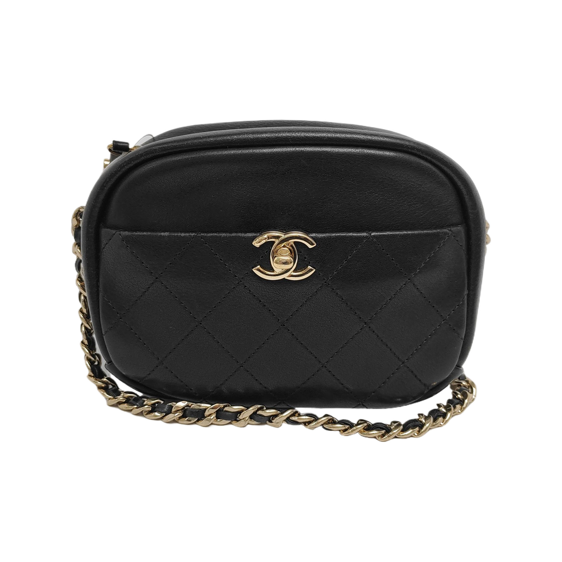Quilted Calfskin Black
