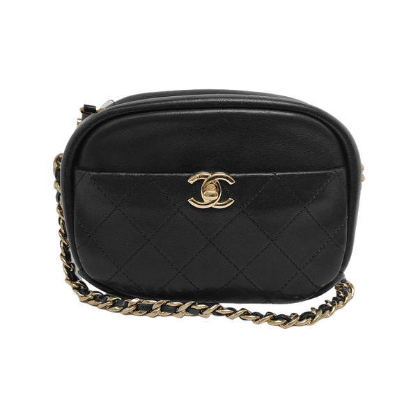 Quilted Calfskin Black