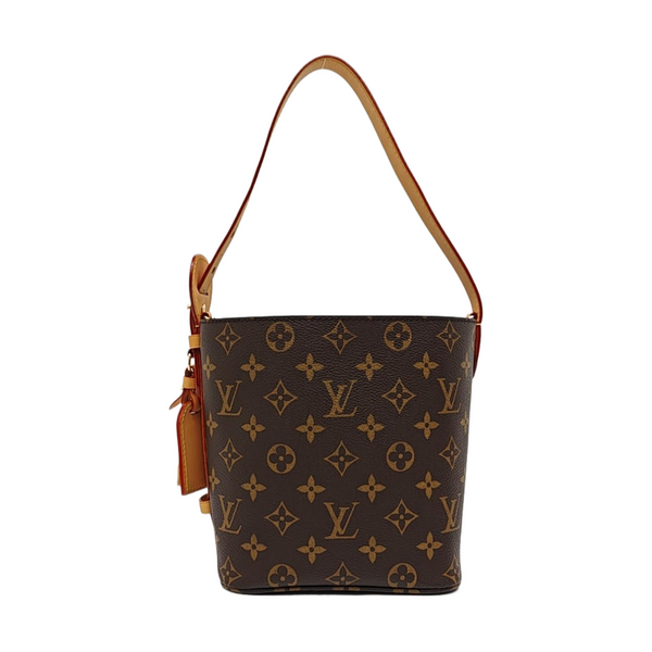 ALL IN Monogram Coated Canvas Brown