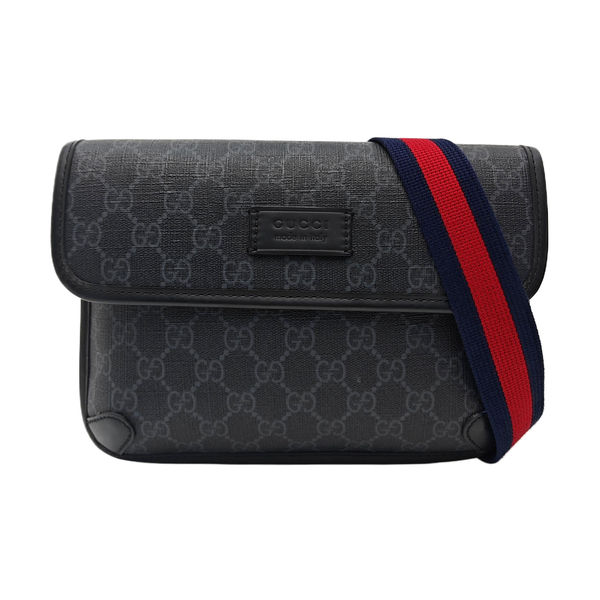 Neo Vintage Monogram Coated Canvas Black