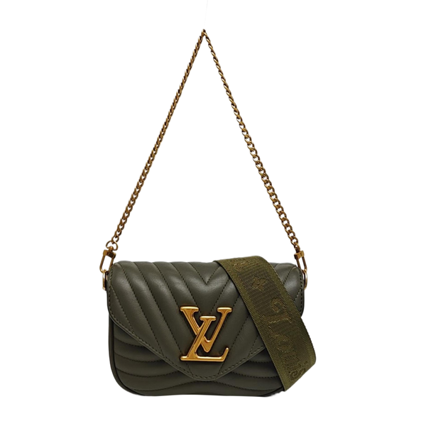 NEW WAVE Quilted Calfskin Green