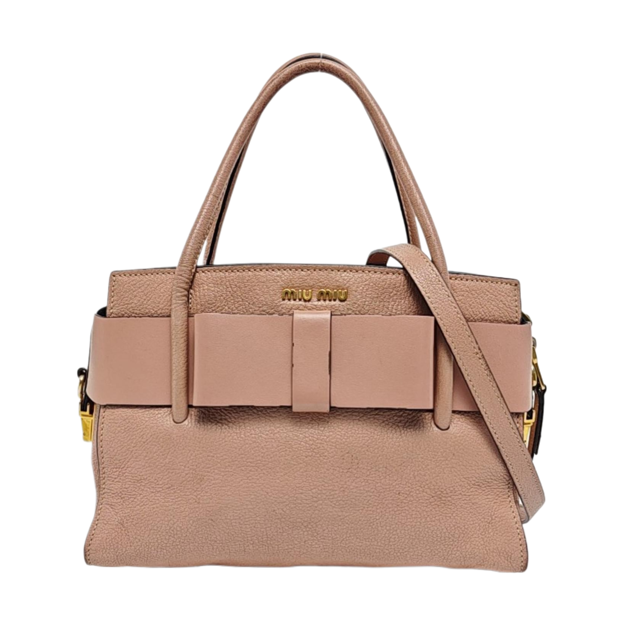 Calfskin Tote Bag Pink