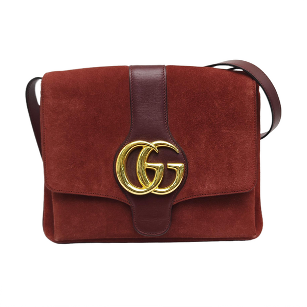 Arli Medium Suede Red