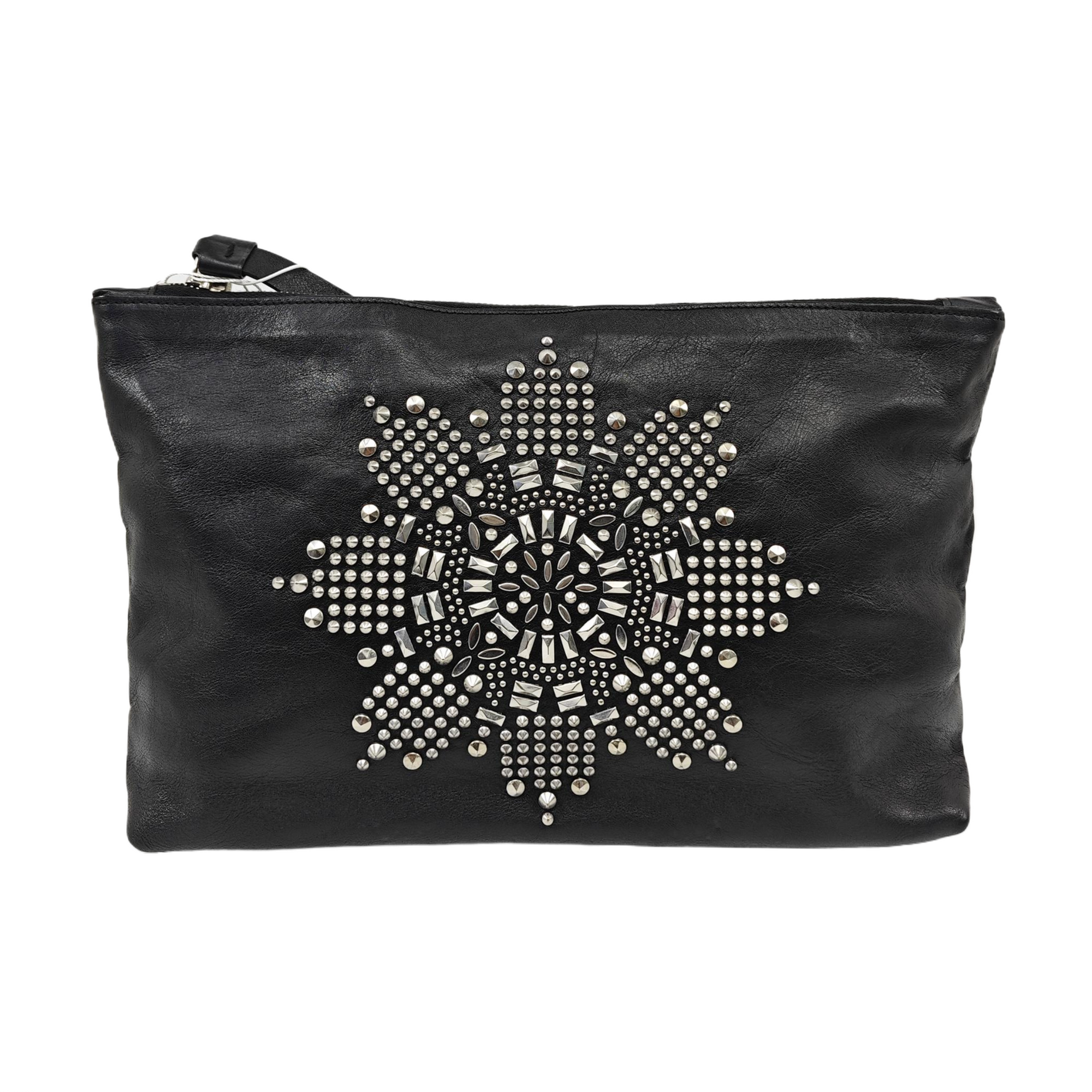 Calfskin Clutch Black