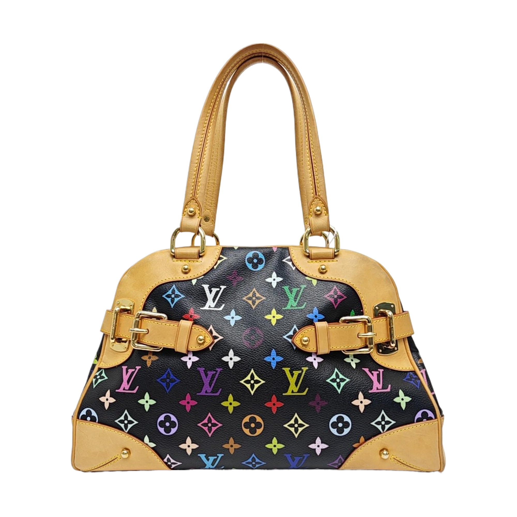 LV × TM CLAUDIA Monogram Coated Canvas Black