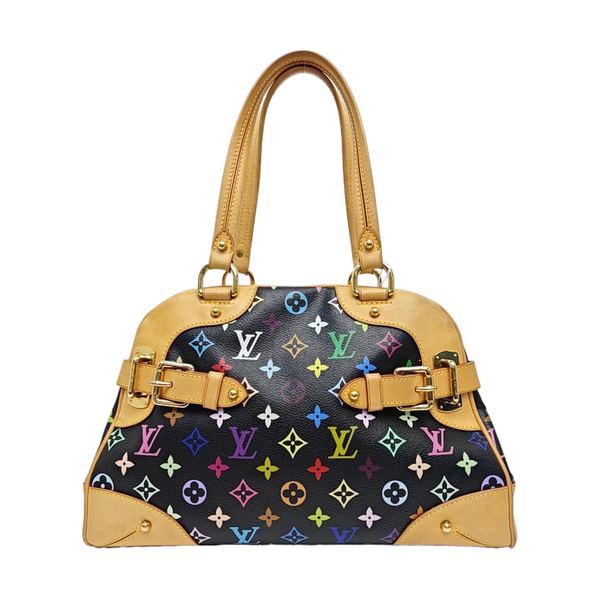 LV × TM CLAUDIA Monogram Coated Canvas Black