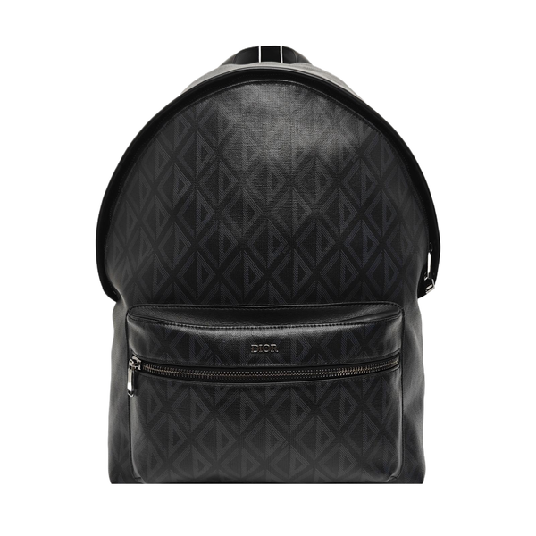 Rider Oblique Coated Canvas Black