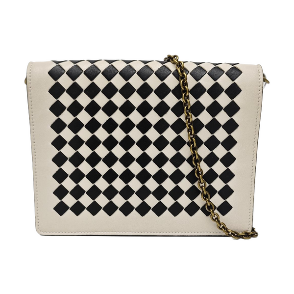 Lambskin Shoulder Bag White