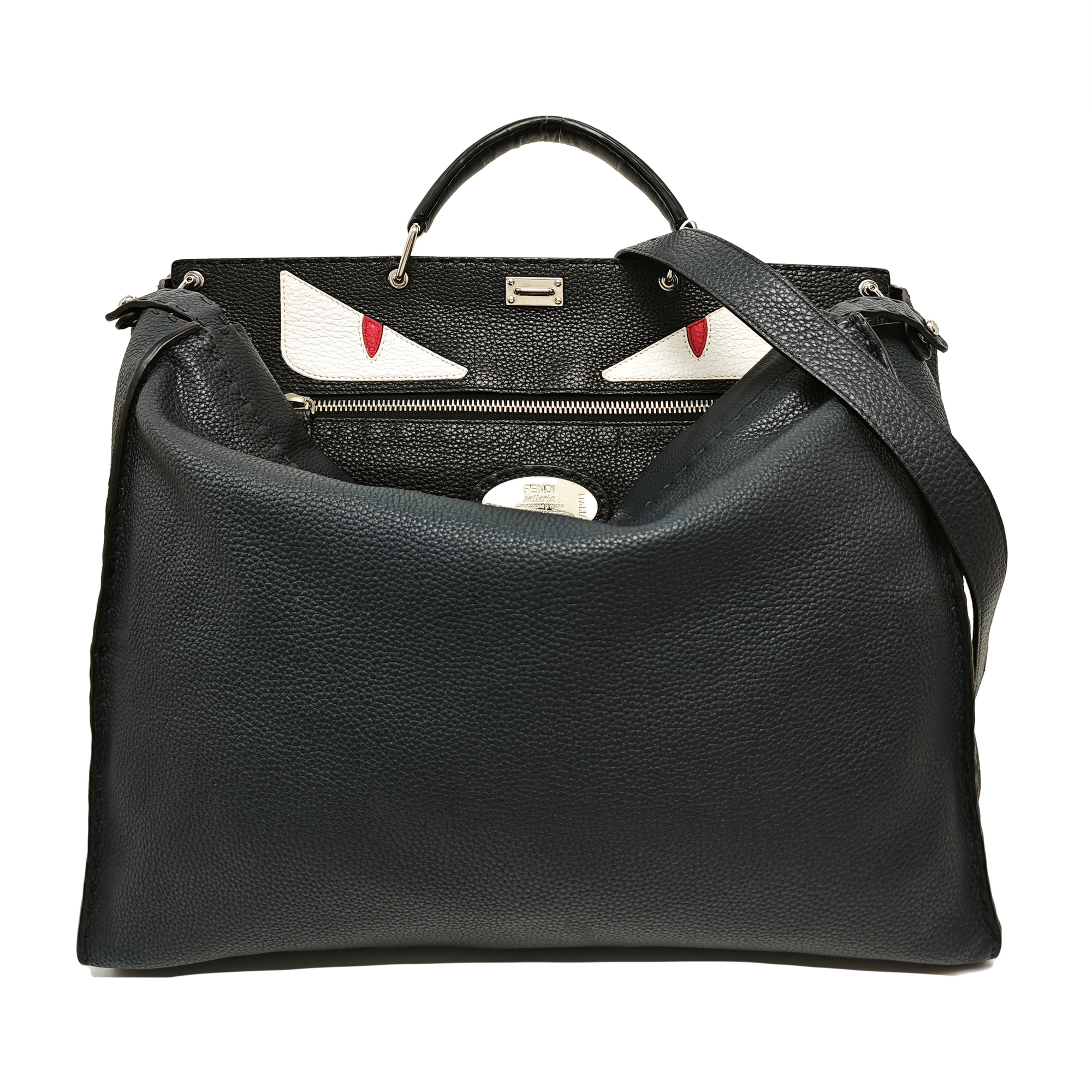 Peekaboo Large Calfskin Blue