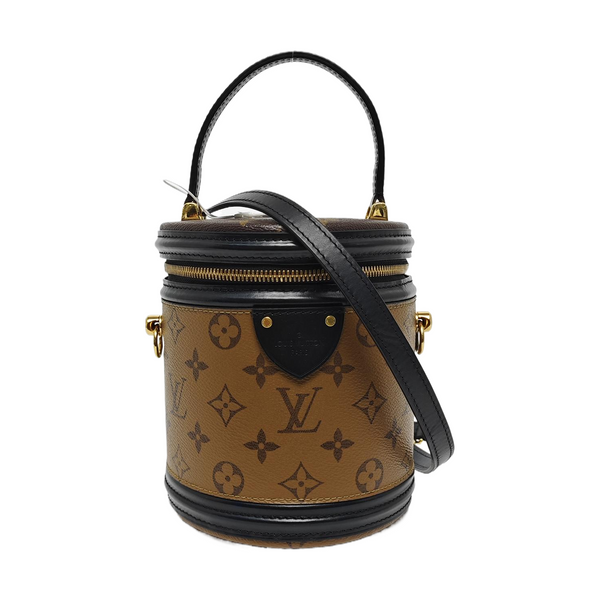 CANNES PM Monogram Coated Canvas Brown