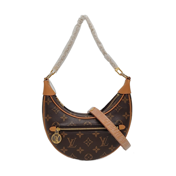 LOOP Monogram Coated Canvas Brown