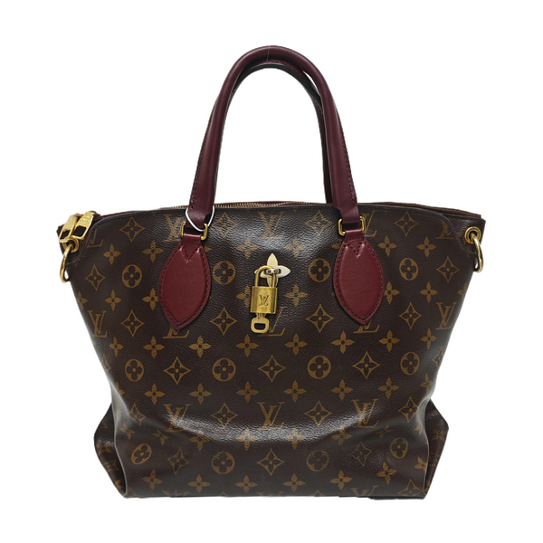 FLOWER Monogram Coated Canvas Brown