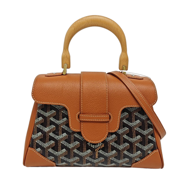 Saïgon Mini Coated Canvas Brown