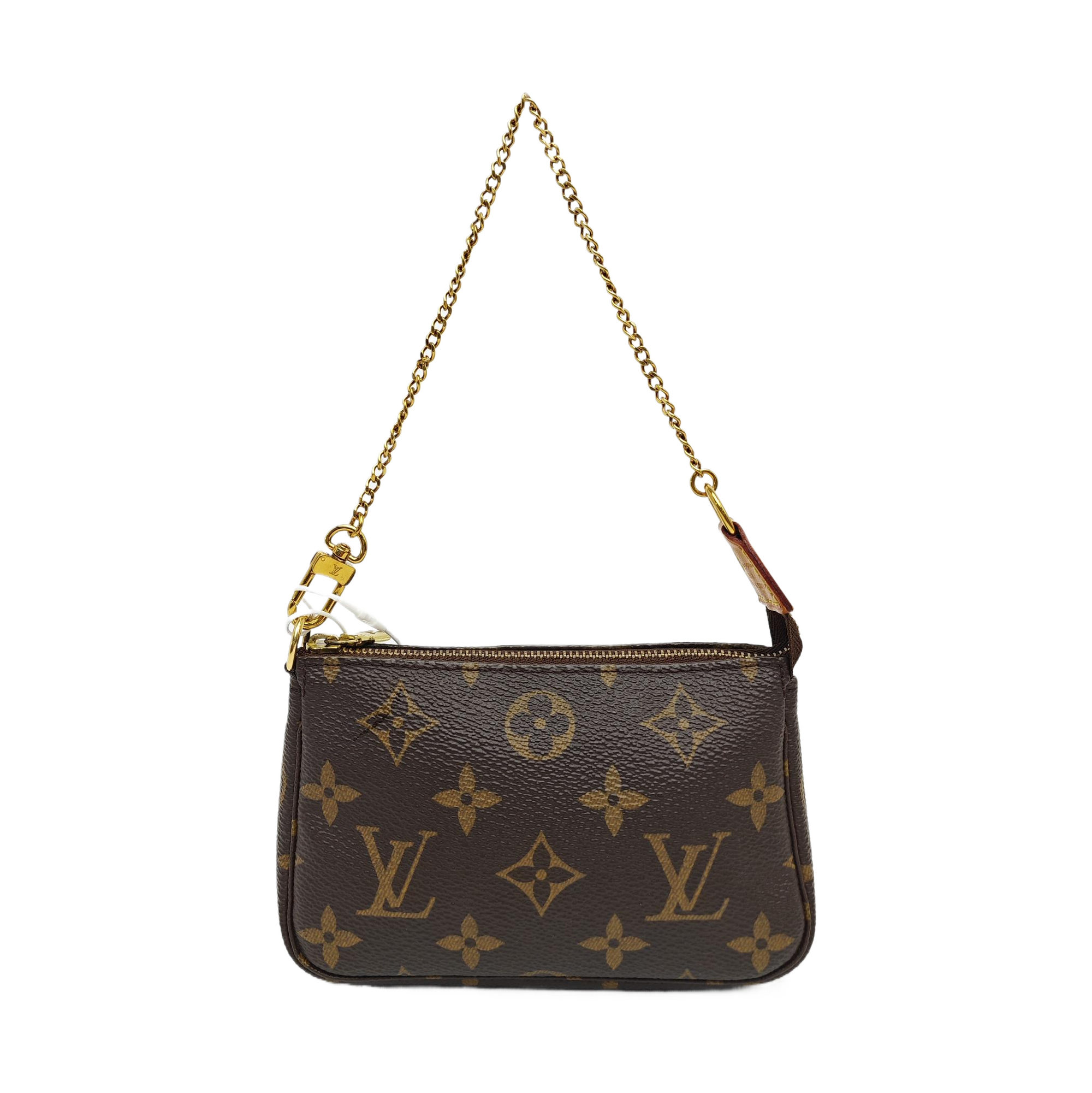 ACCESSOIRES Mini Monogram Coated Canvas Brown