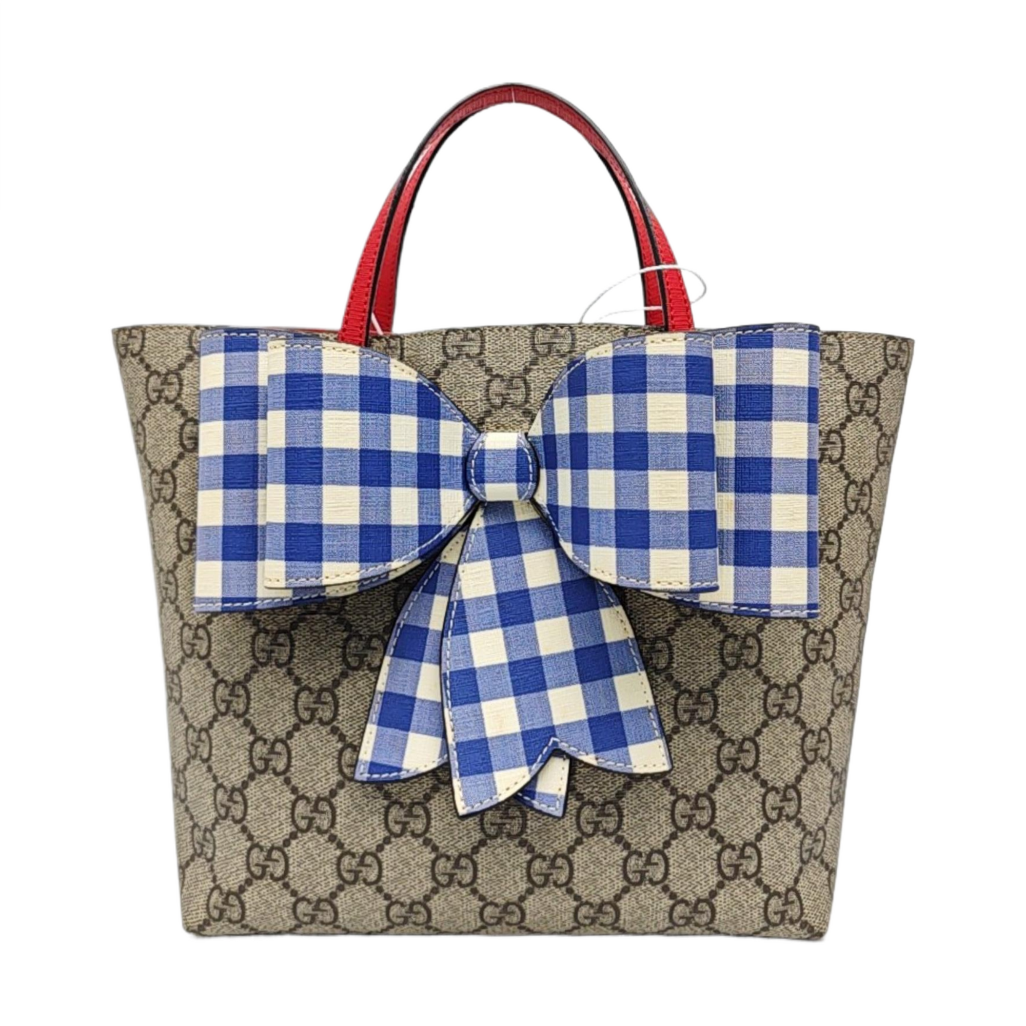 Children’s GG Bucket Monogram Coated Canvas Beige