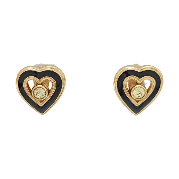 Metal Gold Clip On Earrings