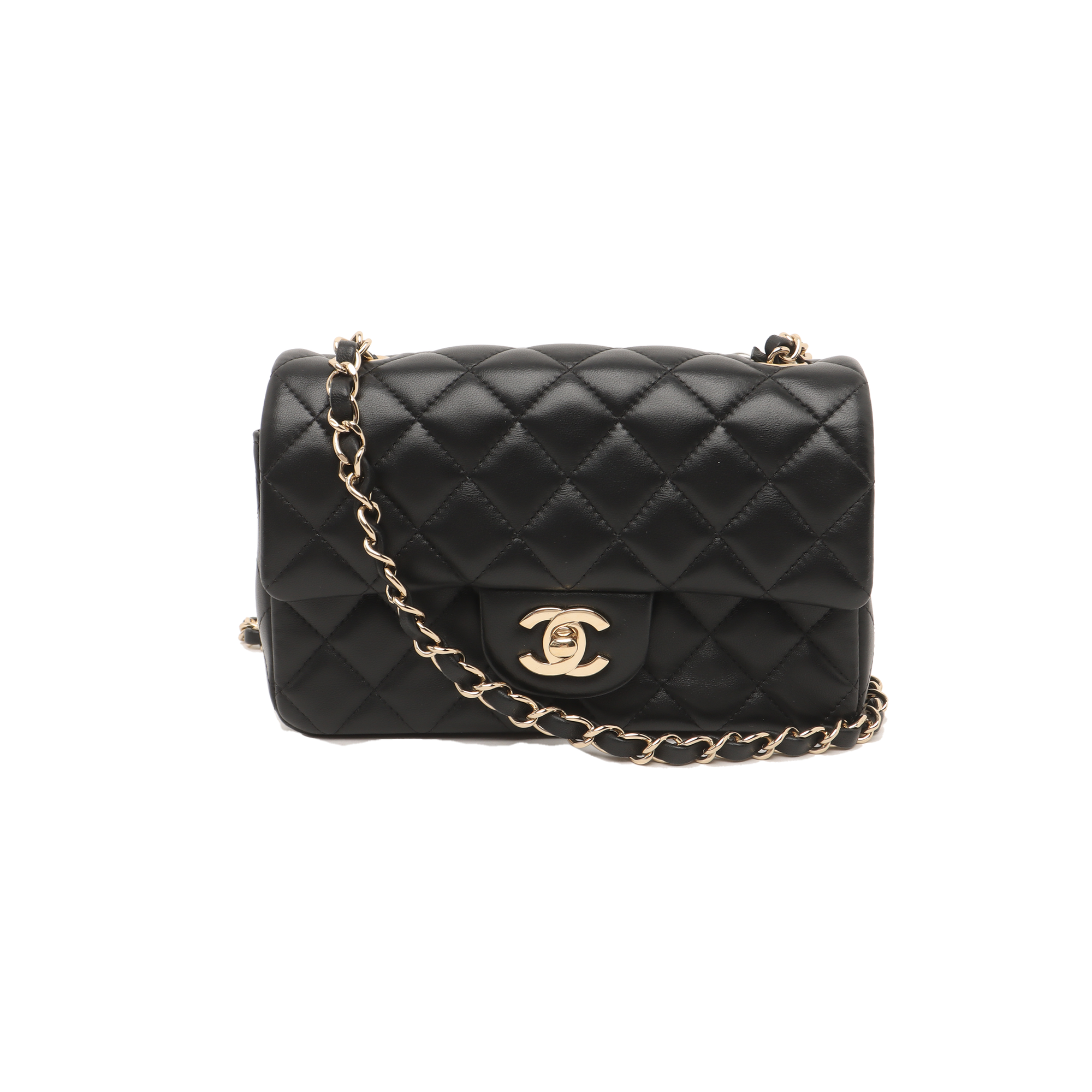 CLASSIC FLAP Mini Quilted Lambskin Black