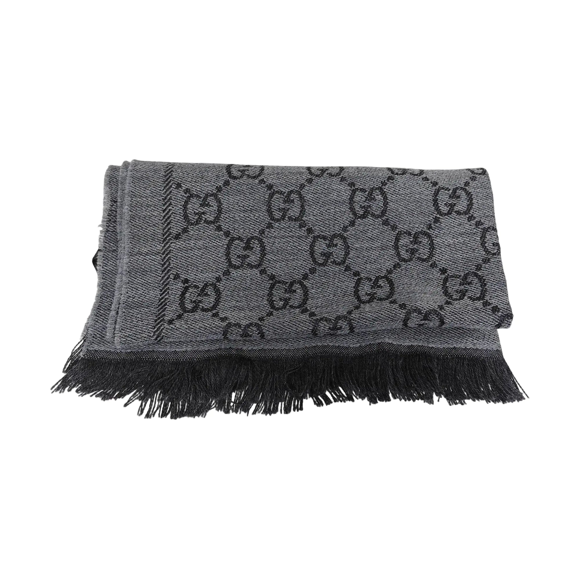 Wool Scarf Gray