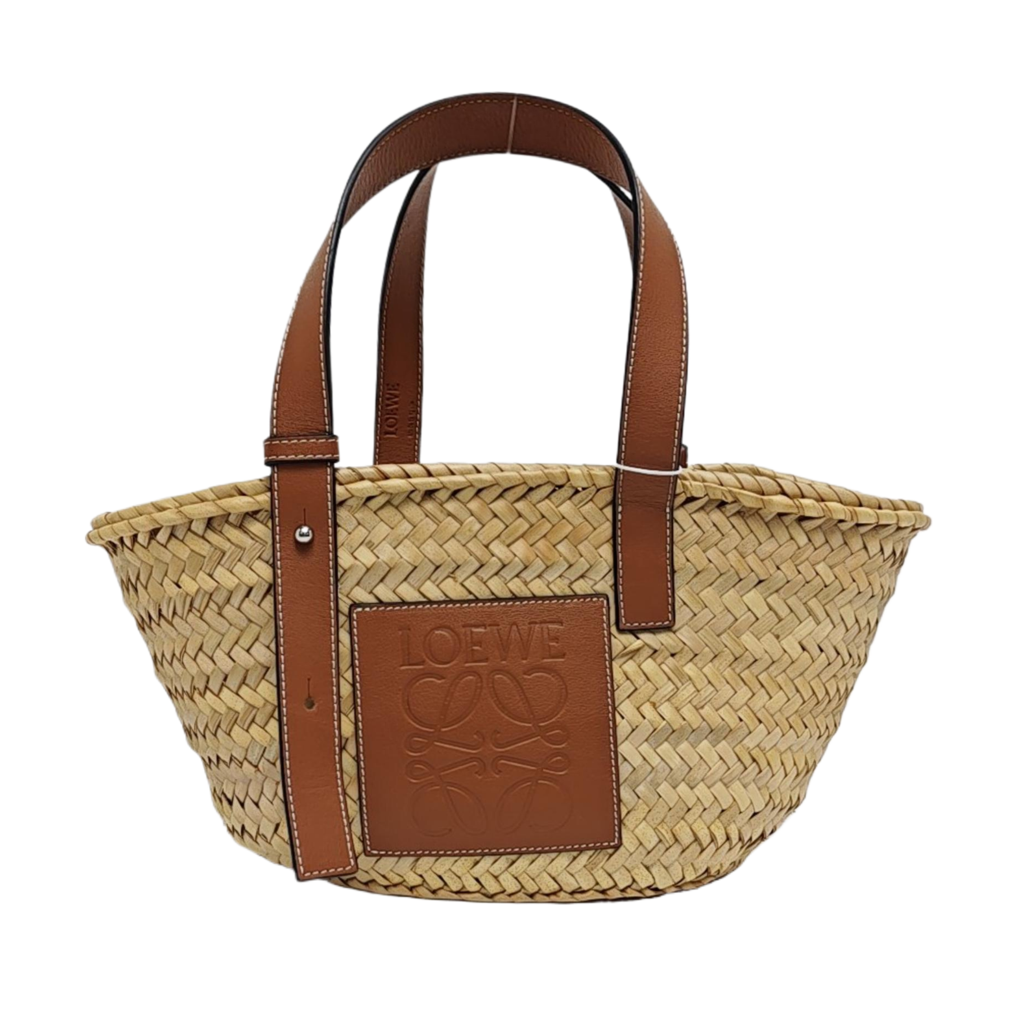Basket Straw Beige
