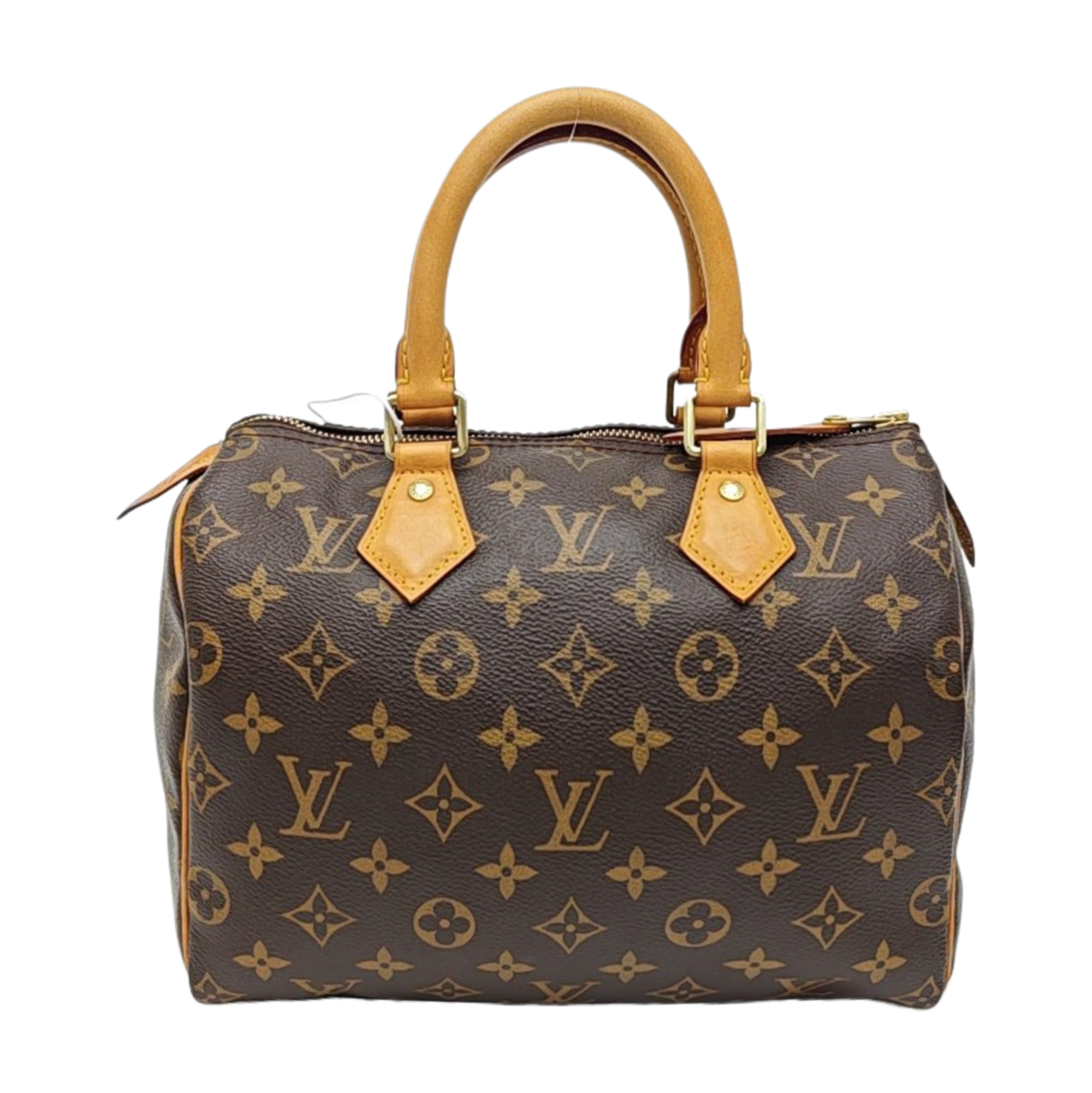 SPEEDY 25 Monogram Coated Canvas Brown