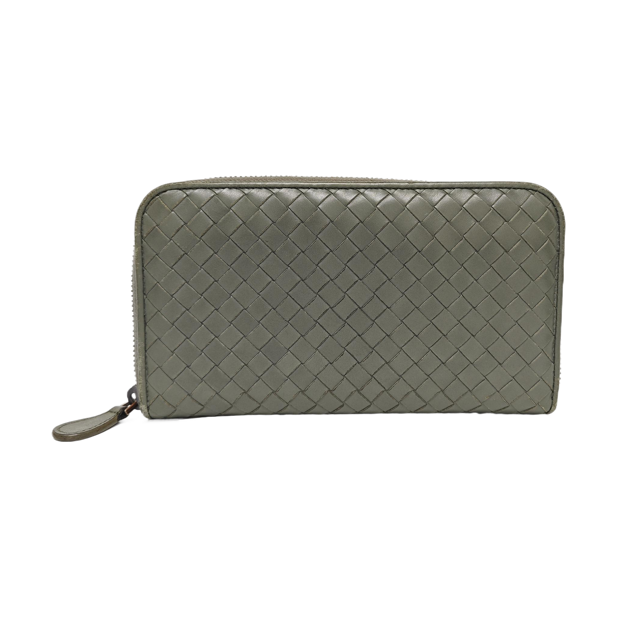 Calfskin Wallet Green