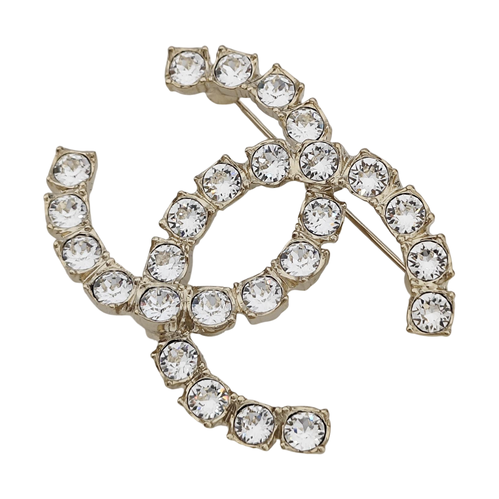 Metal Gold Brooch
