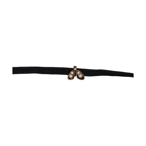 Synthetic Crystal Black Necklace