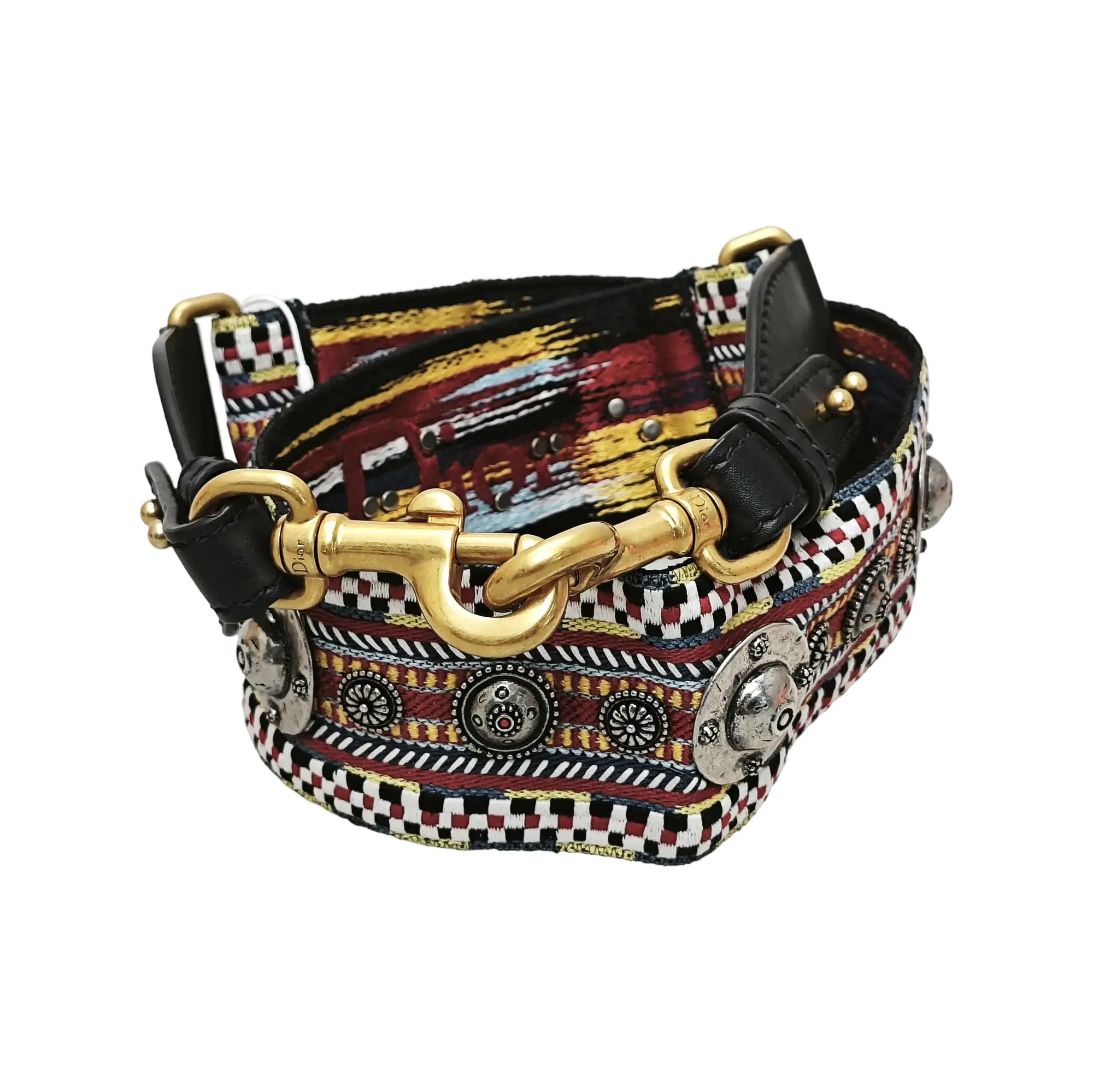 Fabric Multicolor Bag Strap