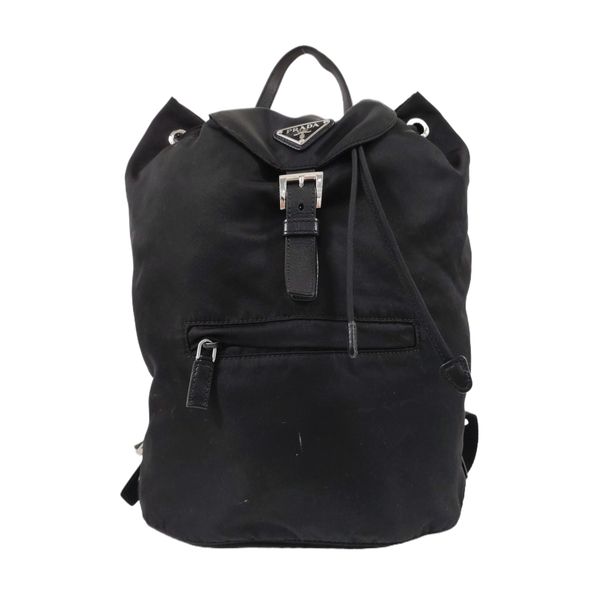 Nylon Backpack Black