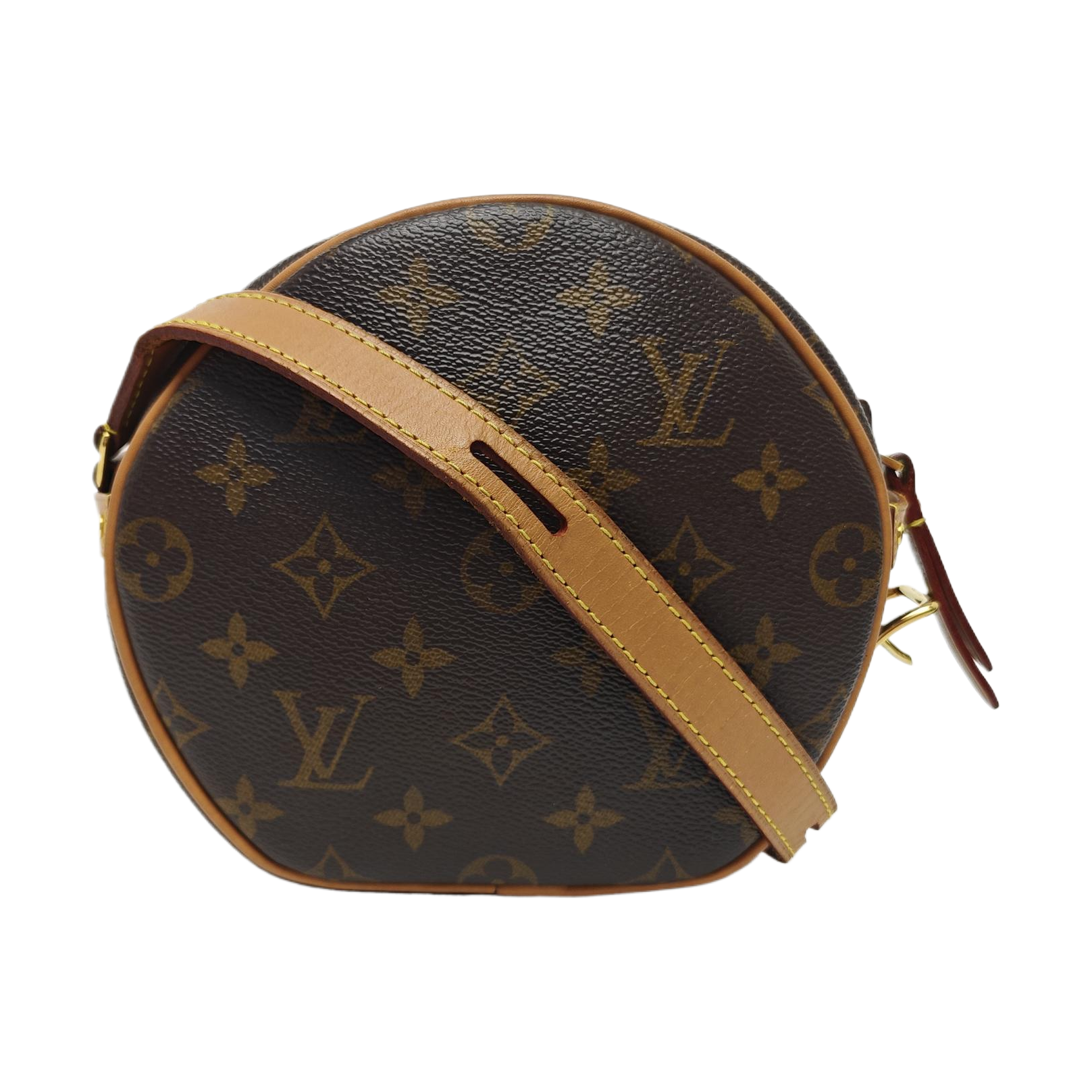 BOITE CHAPEAU PM Monogram Coated Canvas Brown