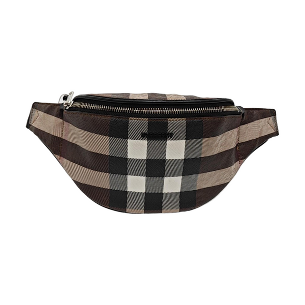 Coated Canvas Belt Bag Multicolor