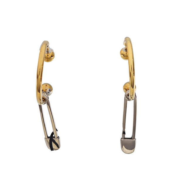 Metal Gold Stud Earrings