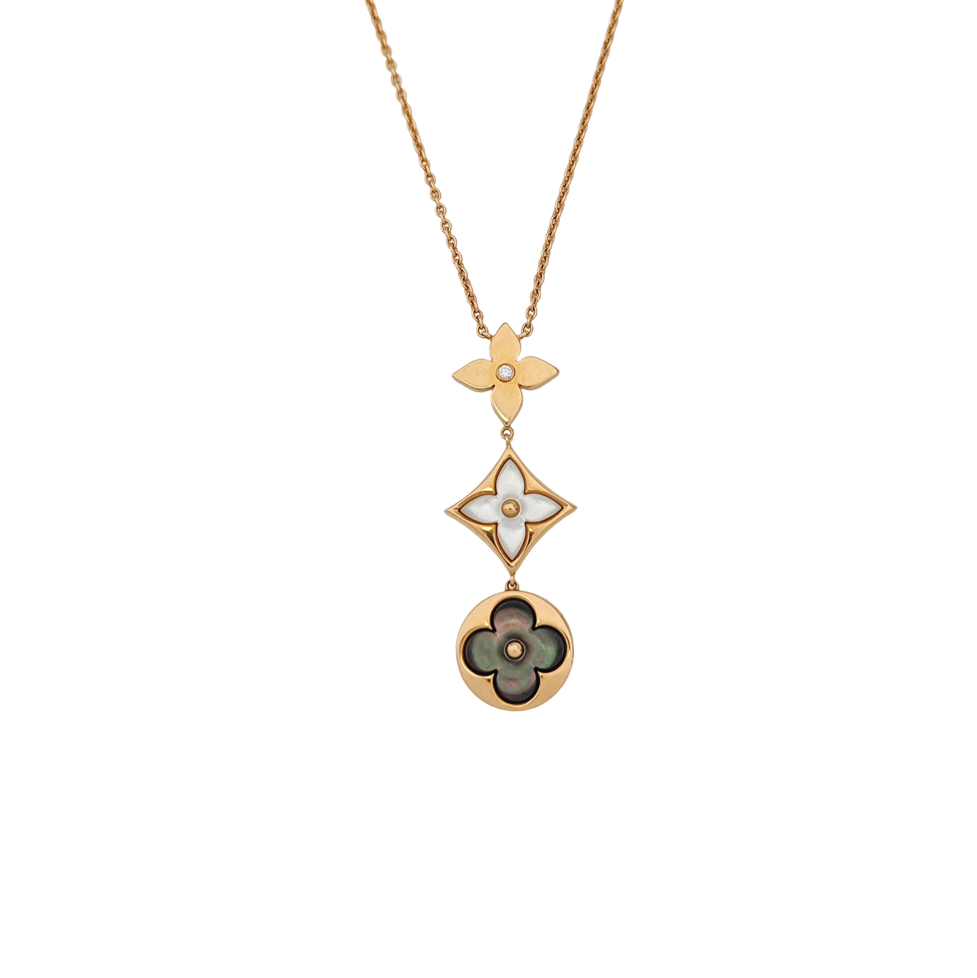 COLOR BLOSSOM 18k Rose Gold Necklace