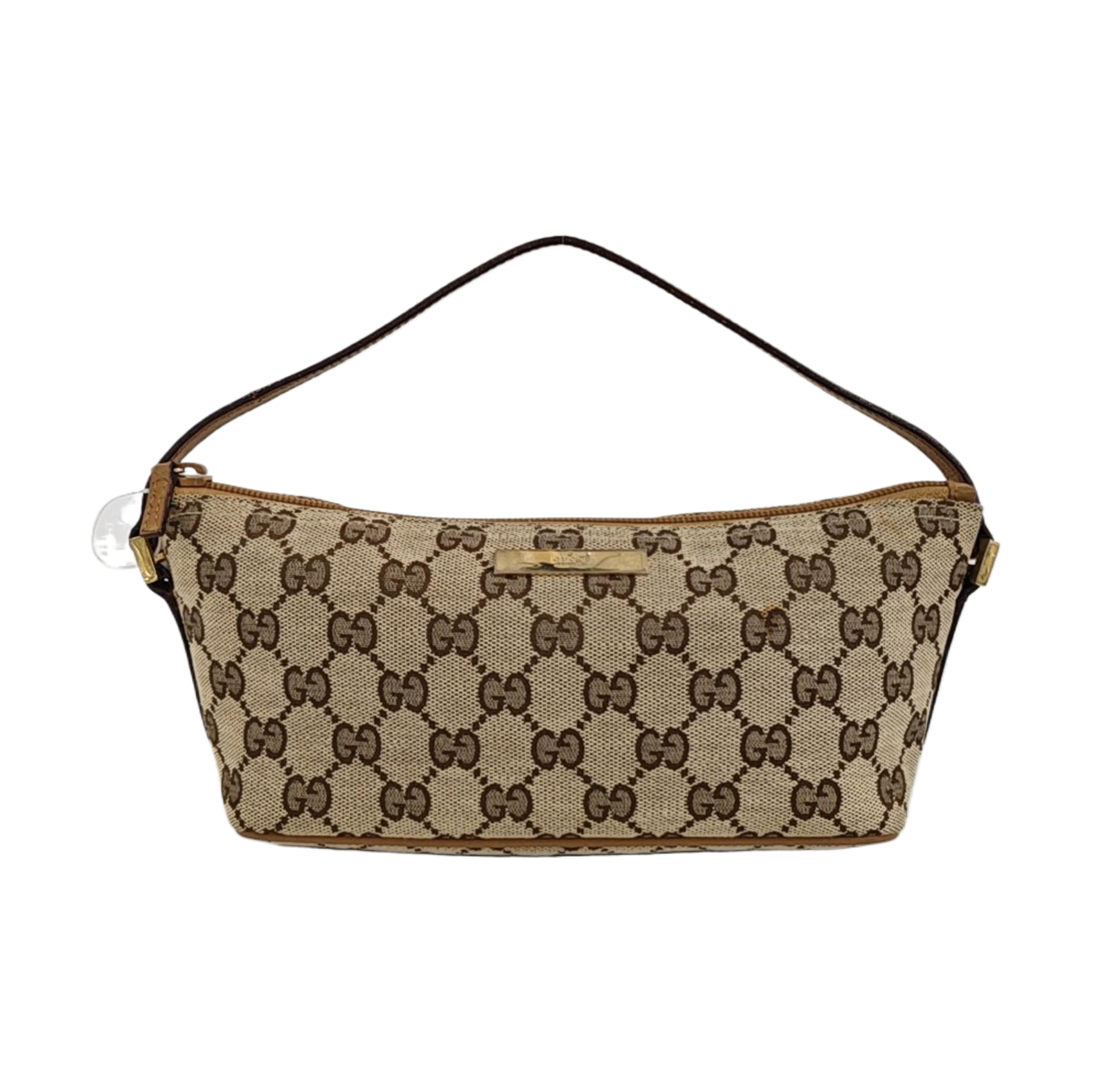 Monogram Canvas Top Handle Bag Beige