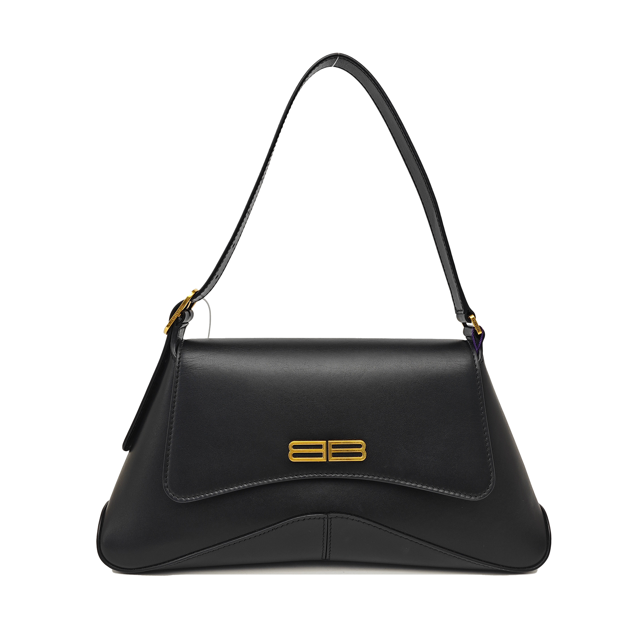 Calfskin Shoulder Bag Black