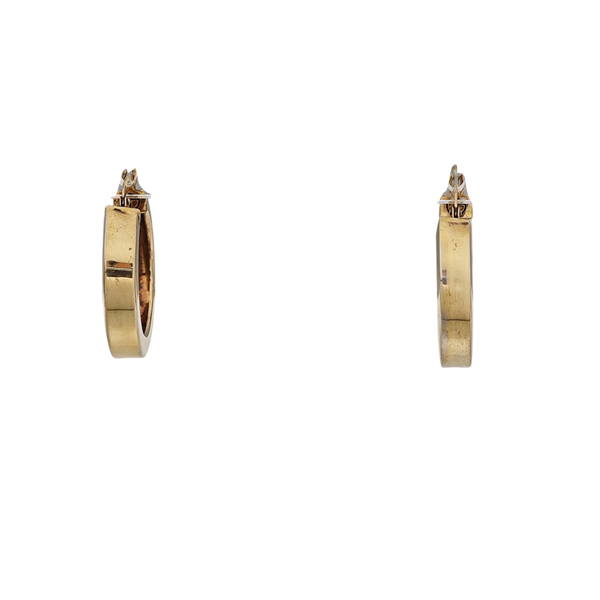 925 Sterling Silver Gold Stud Earrings