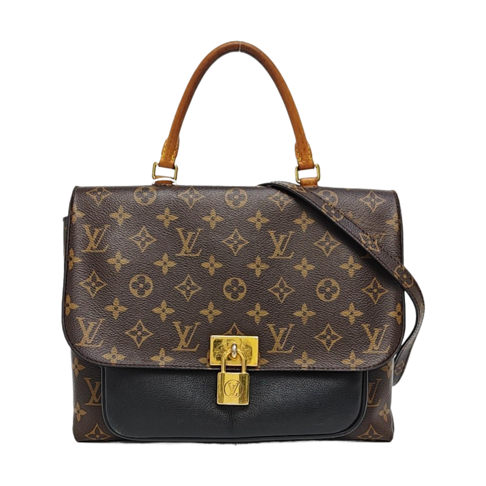 MARIGNAN Monogram Coated Canvas Brown