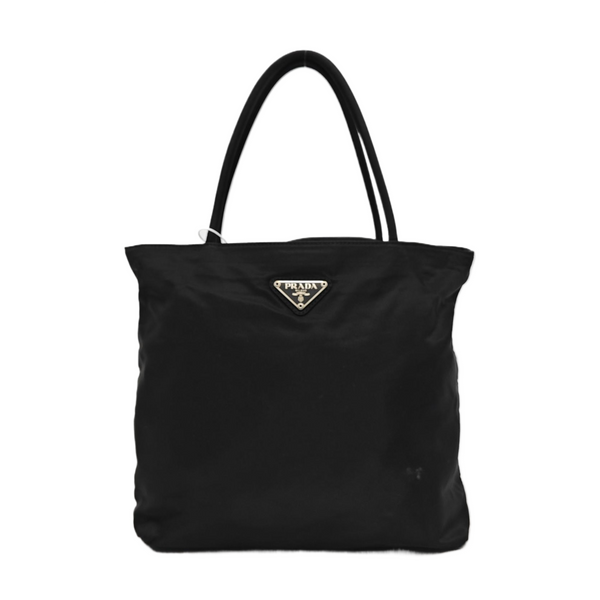 Nylon Tote Bag Black