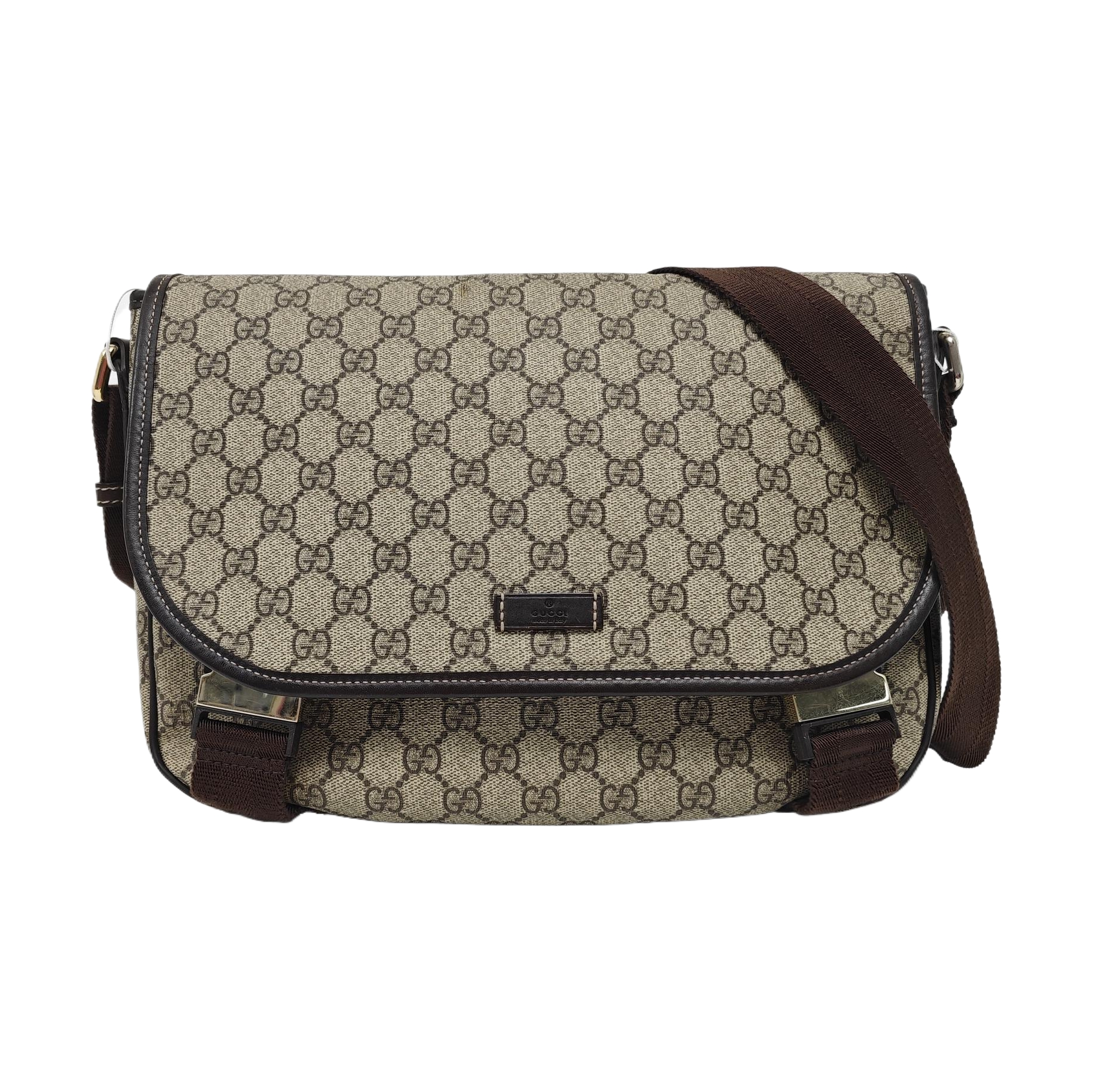 GG Imprime Monogram Coated Canvas Black