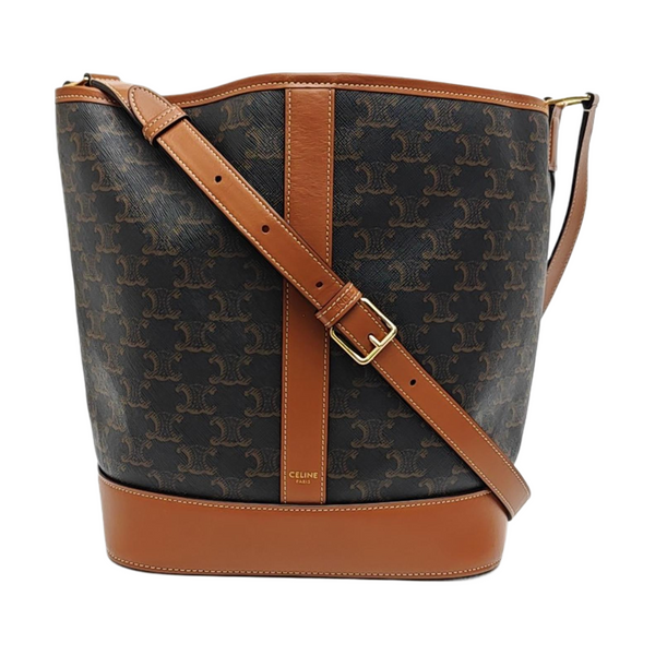 TRIOMPHE CANVAS Medium Coated Canvas Brown