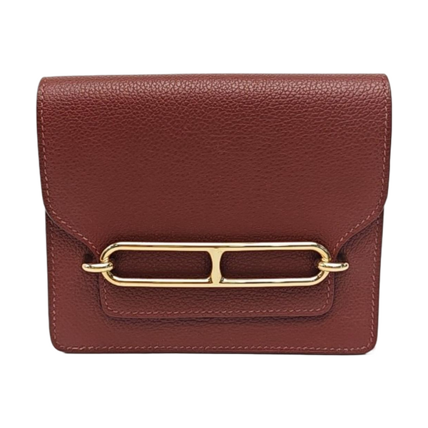 Roulis Slim Evercolor Red Wallet
