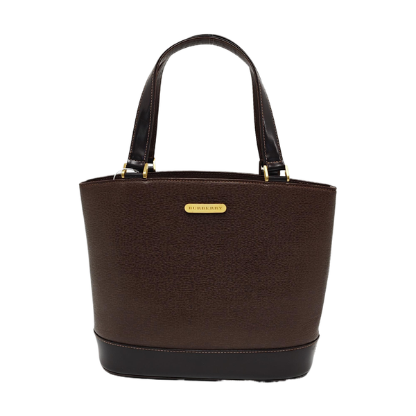 Authenticated pre-owned  Canterbury Mini Calfskin Brown - Tote Bag at Looply