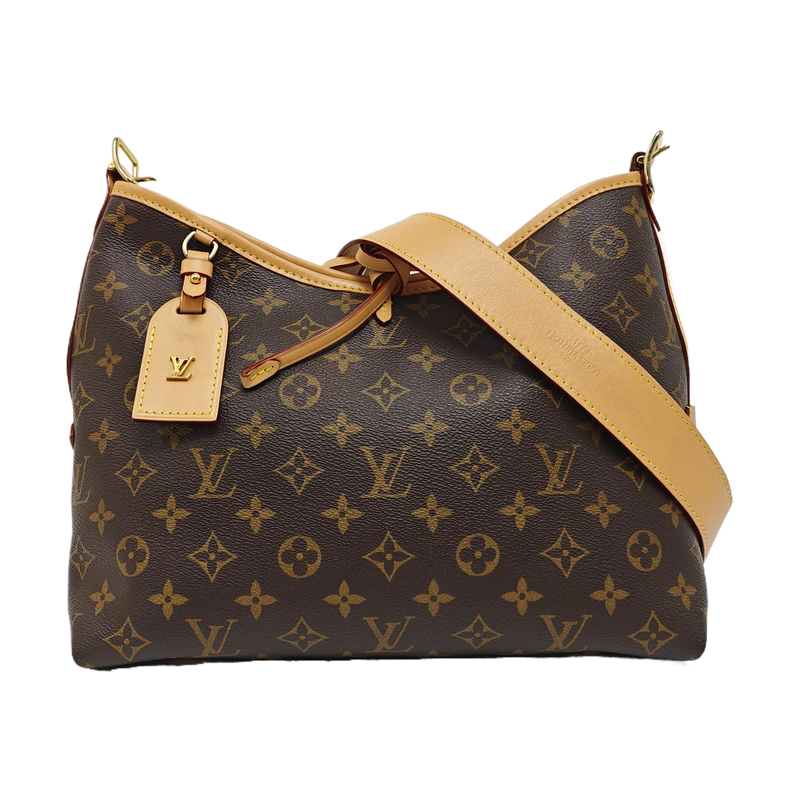CARRYALL PM Monogram Coated Canvas Brown
