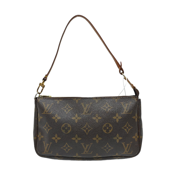 ACCESSOIRES Monogram Coated Canvas Brown