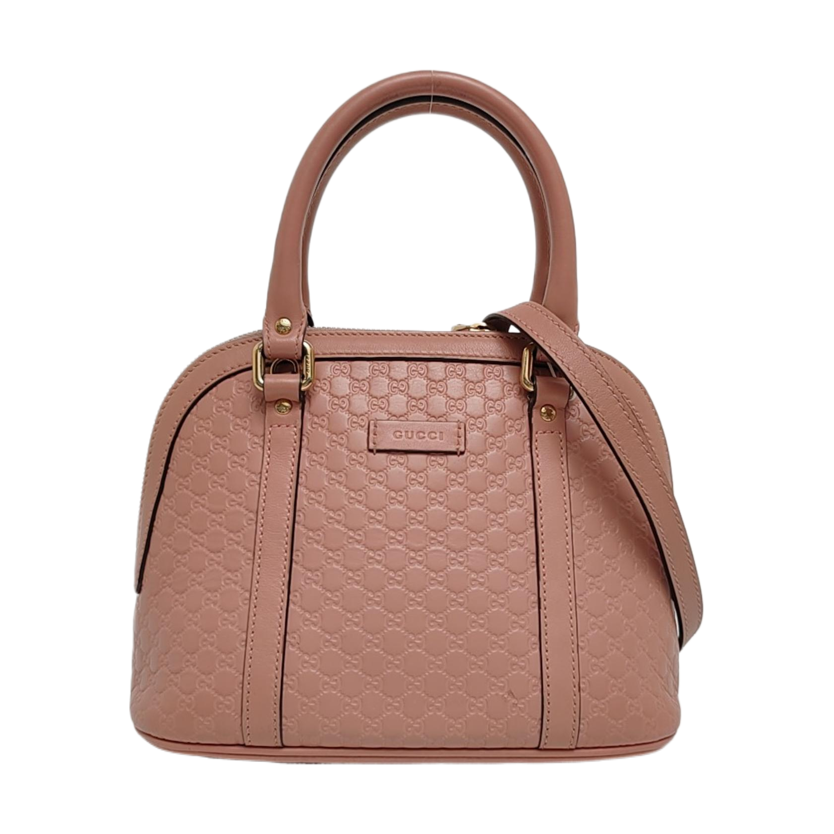 Microguccissima Monogram Calfskin Pink